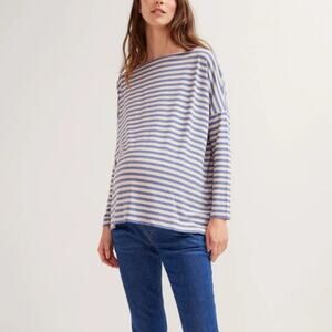 Hatch Stream Oatmeal The Perfect Long Sleeve Tee XS